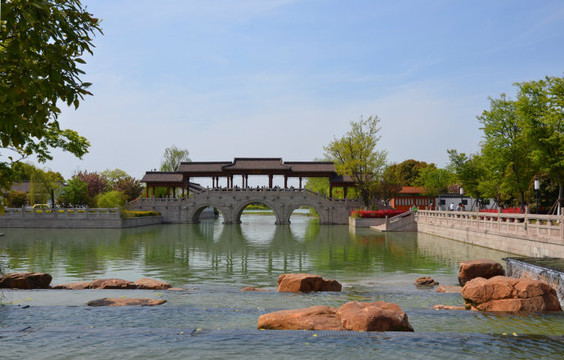 常熟尚湖风景优美如画!