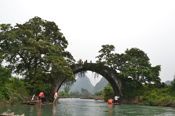 傳說中的富里橋,據說和遇龍橋一樣有600多年的歷史.